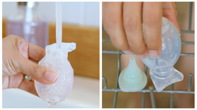How to clean Dr. Rose's Nasal Aspirator