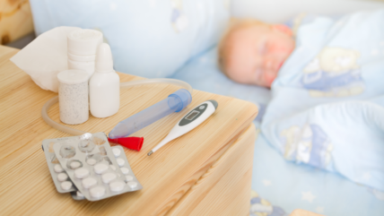 7 Pediatrician-Approved Strategies for Speedy Cold Recovery (Sick Baby with medicine)